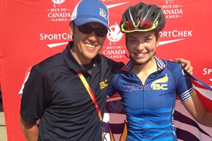 Vancouver Island cyclist earns second gold medal at the 2017 Canada Summer Games 